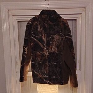 True Timber  Comfortable Stylish Zip Up Fleece Medium And Very Comfortable